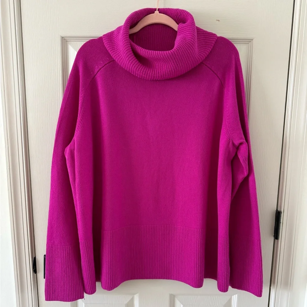Athleta Wool Cashmere Aspen Turtleneck Sweater - Picture 3 of 9
